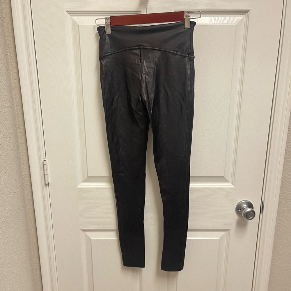 NWT Spanx Faux Leather Leggings - Picture 10 of 11